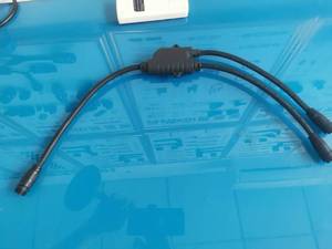 M16 Y型スプリッター防水1 ~ 2ピンワイヤ15A電流300V電圧PVC材料銅接点配線用ハーネス - Product Image 4