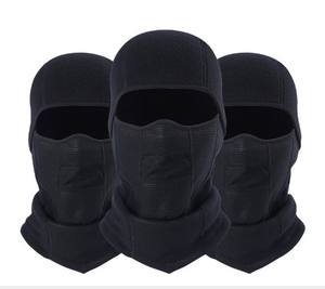 Pasamontañas HC07, Bufanda de Esquí, Gorro de Invierno, Protección Contra el Viento, Mangas para la Cara, para Hombres y Mujeres, Protección Contra el Frío y Aislamiento Térmico, Color Negro - Product Image 1