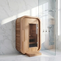Sauna individuel sur mesure de qualité supérieure pour la maison, idéal pour la détente privée et la détoxification corporelle.