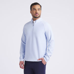 Personnalisé solide coupe ample Haute Tropic brodé Athleisure Quarter Zip Pullover Haute Tropic hommes sweats à capuche - Product Image 6