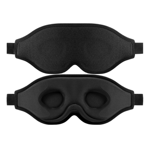 Conception ergonomique Protection des oreilles du sommeil 3D Expérience de sommeil inégalée Masque pour les yeux