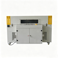 Emballage thermosoudable entièrement automatique à haute capacité et haute vitesse avec contrôle de la température, film polyoléfine PE intégré supérieur
