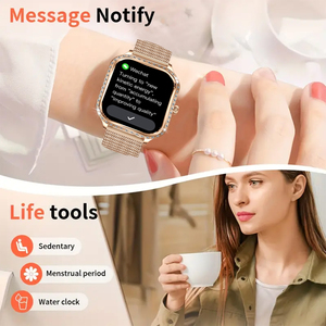 SENBONO MK88 Neue Unisex Mode Smartwatch OLED-Display BT-Anrufe Kalorien AI-Sprachsteuerung IP68 Wasserdicht Geschenk - Product Image 3