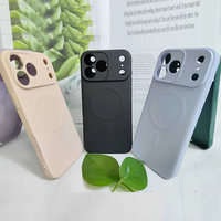 Coques de téléphone magnétiques antichoc en TPU de couleur unie pour iPhone 17 16 15 Pro Max – Vente en gros