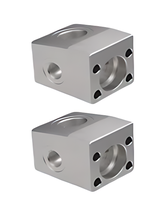 Service de fraisage CNC personnalisé WOED pour pièces en acier inoxydable 304, capacités de perçage et de fraisage, MOQ 1 pièce pour le fraisage
