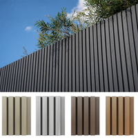 Panel de Fachada de PVC WPC Ecológico e Ignífugo, Revestimiento de Pared Exterior Tradicional Antiestático para Exteriores del Hogar