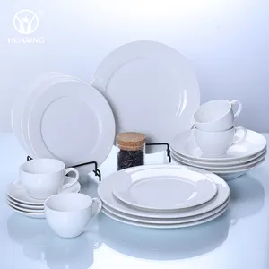 Set di piatti da 20 pezzi all'ingrosso di alta qualità set di stoviglie da tavola in ceramica per la casa