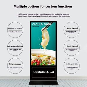 32/43/50 inch HD Màn hình LCD hệ thống Android kỹ thuật số biển hiển thị OEM trong nhà sân bay thang máy trung tâm mua sắm sàn quảng cáo - Product Image 5