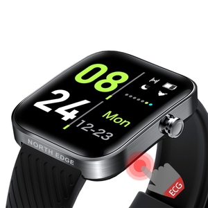 NORTH EDGE montre intelligente NHC 1.65 pouces écran TFT Gps piste sport Fitness Bracelet montre intelligente prise en charge PPG + ECG montre intelligente - Product Image 4