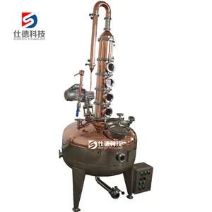 Professional Factory Made Moonshine Still Copper Home Alcohol Distilling Equipment For Sale