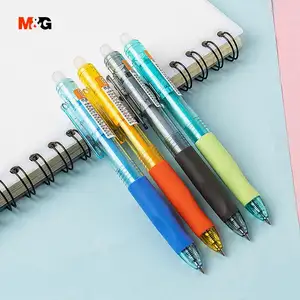 M & G sabit çok renkli özel Logo silinebilir mürekkep jel kalem fabrika fiyat