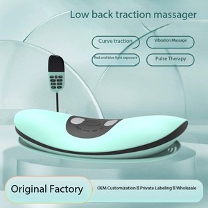 Masajeador Eléctrico Lumbar de Cintura con Vibración y Calor, Masajeador Inflable para la Columna Vertebral, Masajeadores para Uso Familiar - Product Image 2