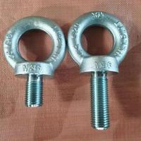 Tornillos de Ojo de Gato de Acero Inoxidable 304 al por Mayor de Fábrica, Cabeza Plana, Estándar ISO, Acabado en Zinc, Rosca M12, Clase 10, Arandelas y Tuercas