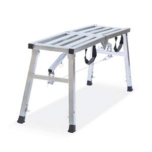Échafaudage pliant en acier pour la <span class=keywords><strong>construction</strong></span>, capacité de charge de 250 kg, portable, options de hauteur de 1,2 m/1,4 m/1,6 m/1,8 m - Product Image 1