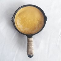 Poêle en fonte moderne pour fondants de bougies en cubes – Aromathérapie écologique pour usage intérieur, poêle à bougies colorée