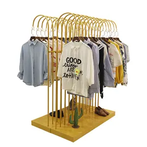 Kainice rack de armazenamento, rack de roupas, estante, design moderno, de metal, para exibição de roupas