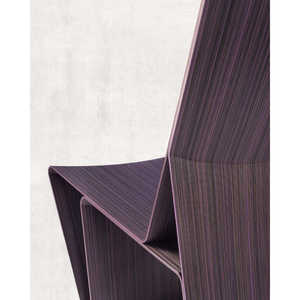 Fauteuil Made in Italy-Pantelleria-Imprimé 3D-Produit PLA-Pour l'extérieur-Design italien-Strié vert clair - Product Image 4