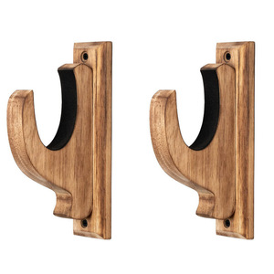 Portafucili da Parete in Legno <span class=keywords><strong>per</strong></span> Fucili da Caccia, Archi e Frecce - Decorazione e Organizzazione a Muro - Product Image 5