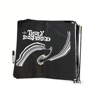 Bolsa de polietileno para envíos de 61x61 cm, tamaño grande, para mensajería, correo, embalaje de ropa. - Product Image 2