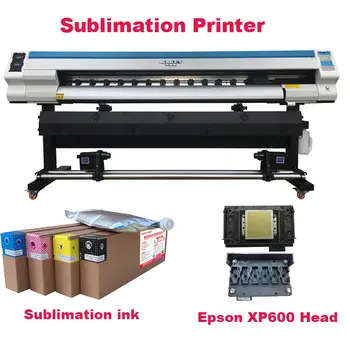 Large Sublimation Printer Automatic Large Size Printer Xp600 Dx7 Dx5 Sublimation Inkjet Cmyk Ink Ecosolvent Ink Printer