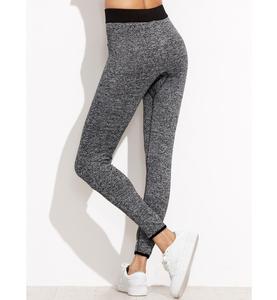 Mallas de entrenamiento para gimnasio personalizables de alta calidad para mujer, material elástico transpirable de cintura alta, varios tamaños, estilo informal - Product Image 4