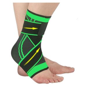 Sports Basketball Football Running <b>Ankle</b> Bandage for Swelling Breathable Adjustable Compression <b>Ankle</b> <b>Support</b> <b>Brace</b> - Product Image 1