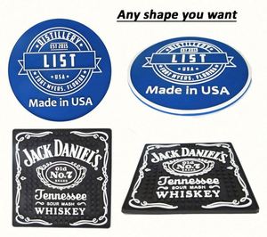 Eco-Friendly Promotional Popular <b>Silicone</b> <b>Rubber</b> Coasters 3mm Thick Round >600mm Diameter for Drinks - Product Image 6