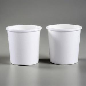 Cheap Price Single Or Double <b>Wall</b> Paper Buckets Takeaway Food Packaging Kraft Paper Soup Bucket - Product Image 1