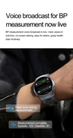 Reloj Inteligente AMOLED de 1.56 Pulgadas con Bomba de Aire, ECG, Informe de Salud Cardíaca con IA, Detección de Emociones, Monitor de Fatiga, Llamadas SOS