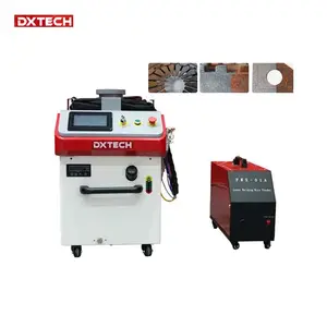 Dxtech 3 em 1 soldador a laser portátil máquina de solda a laser de fibra 3000w para metal ss cs