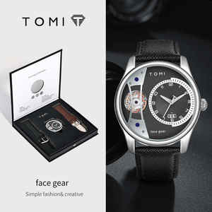 Reloj de Cuarzo TOMI T106 para Hombre, Diseño Hueco, Correa Moderna, Estilo Casual, Caja de Regalo, Gran Venta 2026 - Product Image 2