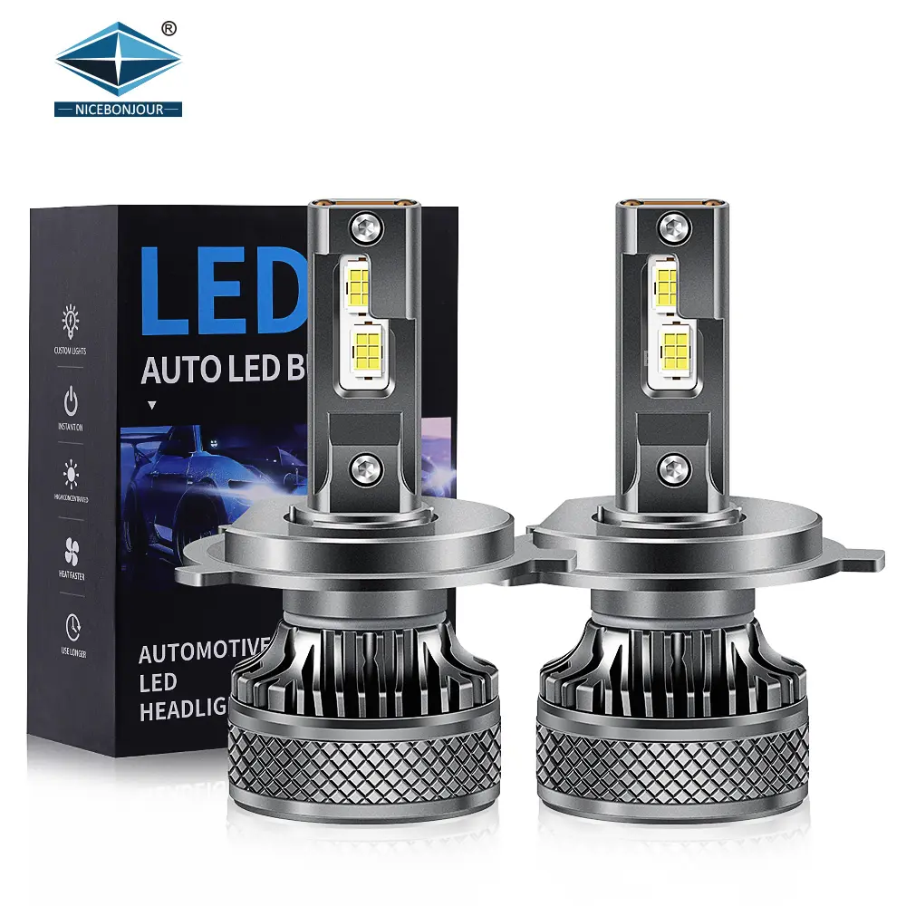 Super Bright 130W 6000K 26000LM H1 H3 9005 H4 H7 Car Bulb Led Car Headlight Bulb For Automatic Lighting