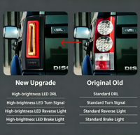 Feux arrière LED modifiés de qualité d'origine pour Land Rover Discovery 4 2010, accessoires de mise à niveau, feux de freinage arrière