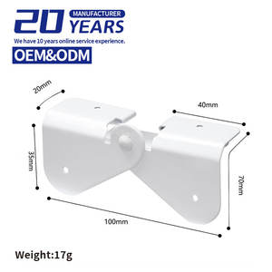वर्षा गटर सिस्टम के लिए एल्यूमीनियम डाउनspआउट एक्सटेंशन फ्लिप-अप हिंज - Product Image 2