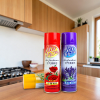 Recharge de désodorisant personnalisé 300 ml, spray automatique, parfum lavande, désodorisant pour la maison et la salle de bain