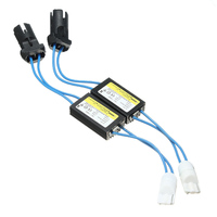 Cable Canbus T10 12V, Cancelador de Advertencia LED, Decodificador 501 T10 W5W 192 168, Luces de Coche SIN Error Canbus OCB, Resistencia de Carga, 2 Piezas
