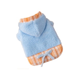Sudadera con capucha de lana para perros grandes, azul y amarilla, para invierno y otoño, para Golden Retrievers, Border Collies y razas medianas y grandes - Product Image 5