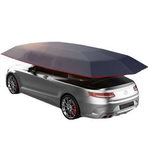 <span class=keywords><strong>Parasol</strong></span> <span class=keywords><strong>de</strong></span> voiture semi-automatique personnalisé, pliable, portable, isolant thermiquement, protection contre la grêle pour l'extérieur - Product Image 1
