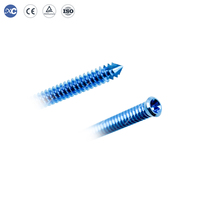 Vis orthopédiques chirurgicales en titane à expédition rapide, implants vétérinaires pour traumatismes, vis de blocage ALPS 1.6/2.4/3.2/4.0mm