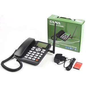 Vente chaude Sgsm fixe téléphone de bureau sans fil avec Radio Fm GSM850/900/1800/1900Mhz ,2 Sim FWP ZT868C Proolin 2G téléphone sans fil - Product Image 1