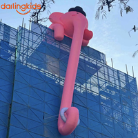 Éléphant gonflable géant au design de dessin animé mignon pour événements en plein air et en intérieur, animaux publicitaires