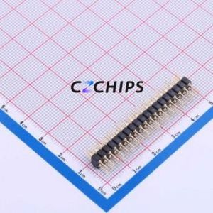 PZ254-2-19-Z-C Pin Header Through hole Component (THT),P=2.54mm Connector 2x19P 2.54mm 2.54mm Round Pin - Product Image 2