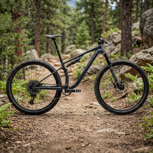 Bicicleta de Carretera Chiselss-Comps-2026 con Cuadro de Fibra de Carbono, Horquilla de Aleación de Titanio, Doble Suspensión, 27 Velocidades, Aplicación Halfpipe - Product Image 1