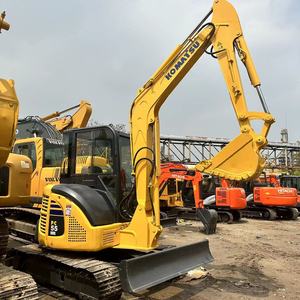95% New Low Price Used Komatsu <b>PC</b> 55MR 5.5 Ton <b>Mini</b> Excavator Earth-Moving Small Machinery Secondhand Komatsu PC55mr for Sale - Product Image 3
