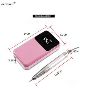 Ponceuse à ongles sans fil rechargeable, perceuse à ongles électrique portable, machine à retirer les ongles, 35000 tr/min, professionnelle - Product Image 2