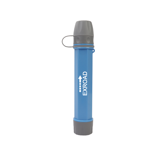 Exroad Customized Hot Sale Portable Personal Uf Membrane Waterproof Outdoor Water Filter Straw for Climbing