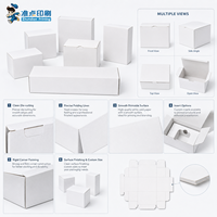 Boîtes d'emballage personnalisées imprimées en carton rigide blanc, plusieurs styles, pour cosmétiques, biscuits, brillants à lèvres, montres, cadeaux - Prix de gros