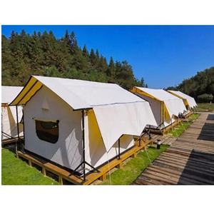 Commercio all'ingrosso 100% del cotone 4m 5m 6m <span class=keywords><strong>7m</strong></span> di Tela Sahara tenda yurta con doppia porta - Product Image 2