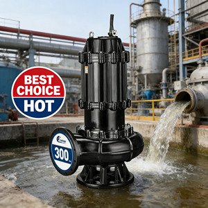 <b>Submersible</b> Sewage <b>Pump</b> High Flow Heavy Duty for Industrial and Civil Sewage Treatment - Product Image 1