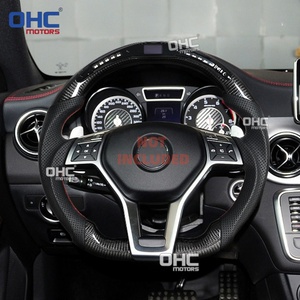 Volant LED authentique pour Mercedes-Benz AMG C63 W204 A45 CLA45 W212 W213 Classe <span class=keywords><strong>A</strong></span> C CLA E SL SLK 2013-2014 - Expédition depuis l'entrepôt américain - Product Image 6